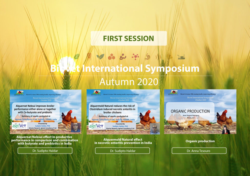 Alquernat Nebsui and Alquermold Natural lead the first session of the Biovet International Symposium