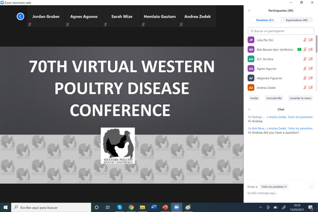 Virtual Western Poultry Disease conference