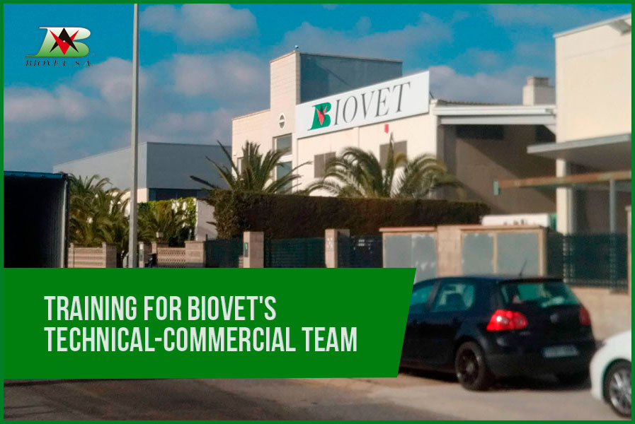 Training for Biovet's technical-commercial team