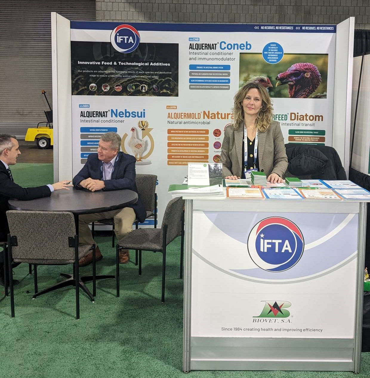 Last week Biovet S.A., together with IFTA USA, participated in the world's largest annual event for the poultry, egg, meat and animal feed industries: IPPE 2024 (International Production & Processing Expo).