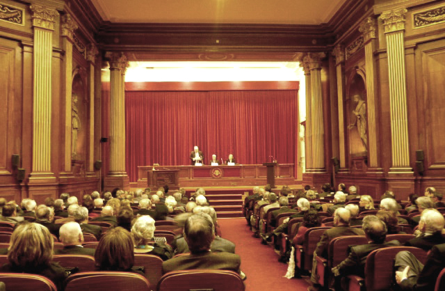 Inauguración del Curso 2014-2015 del Consell Interacademic de Catalunya.