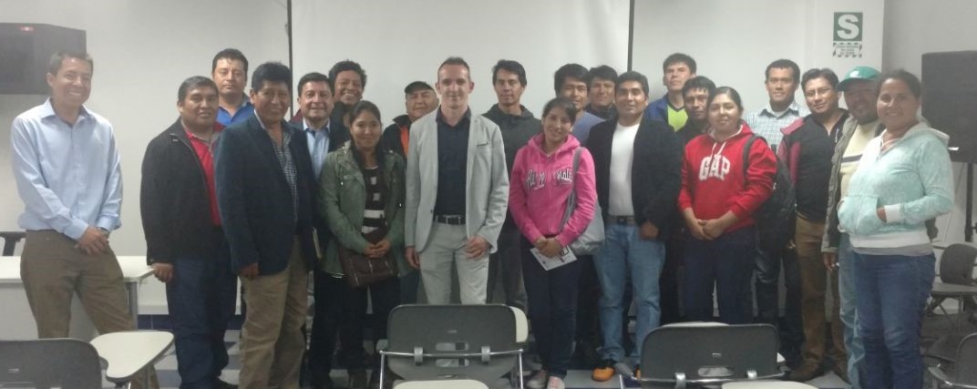 A technical team from Biovet presents a conference in Tacna (Peru)