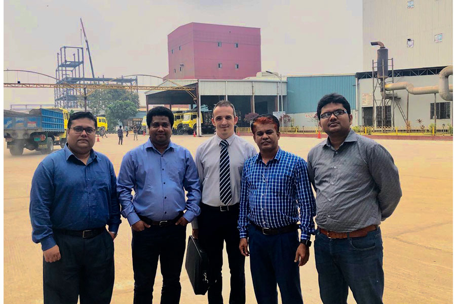 A technical team from Biovet S.A visited Bangladesh at the beginning of October