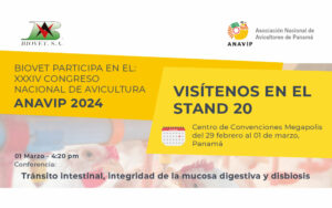 XXXIV Congreso ANAVIP: Biovet participará con stand y conferencia científica