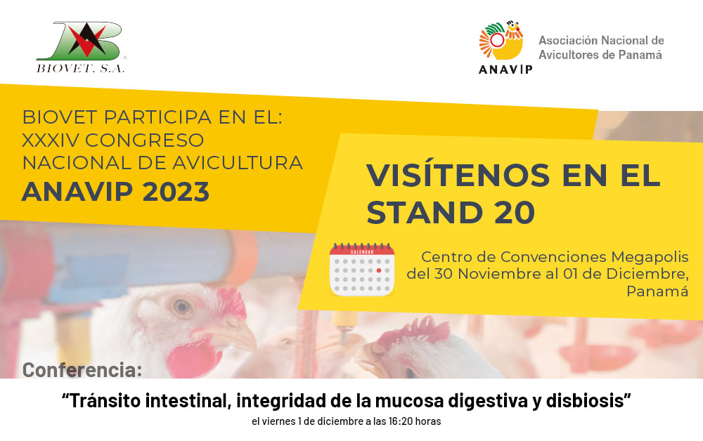 Biovet presente en el Congreso de ANAVIP 2023
