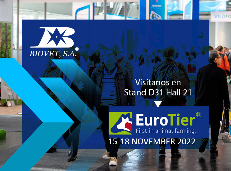 Biovet S.A. participará en EuroTier 2022 (1ª noticia)