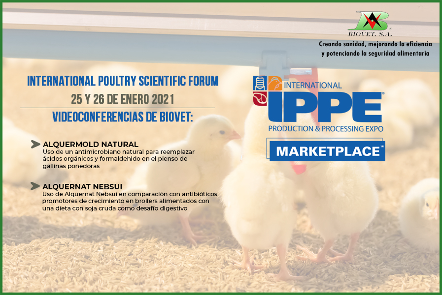 Biovet will present the results of two trials about natural preservatives and pronutrients at the IPSF