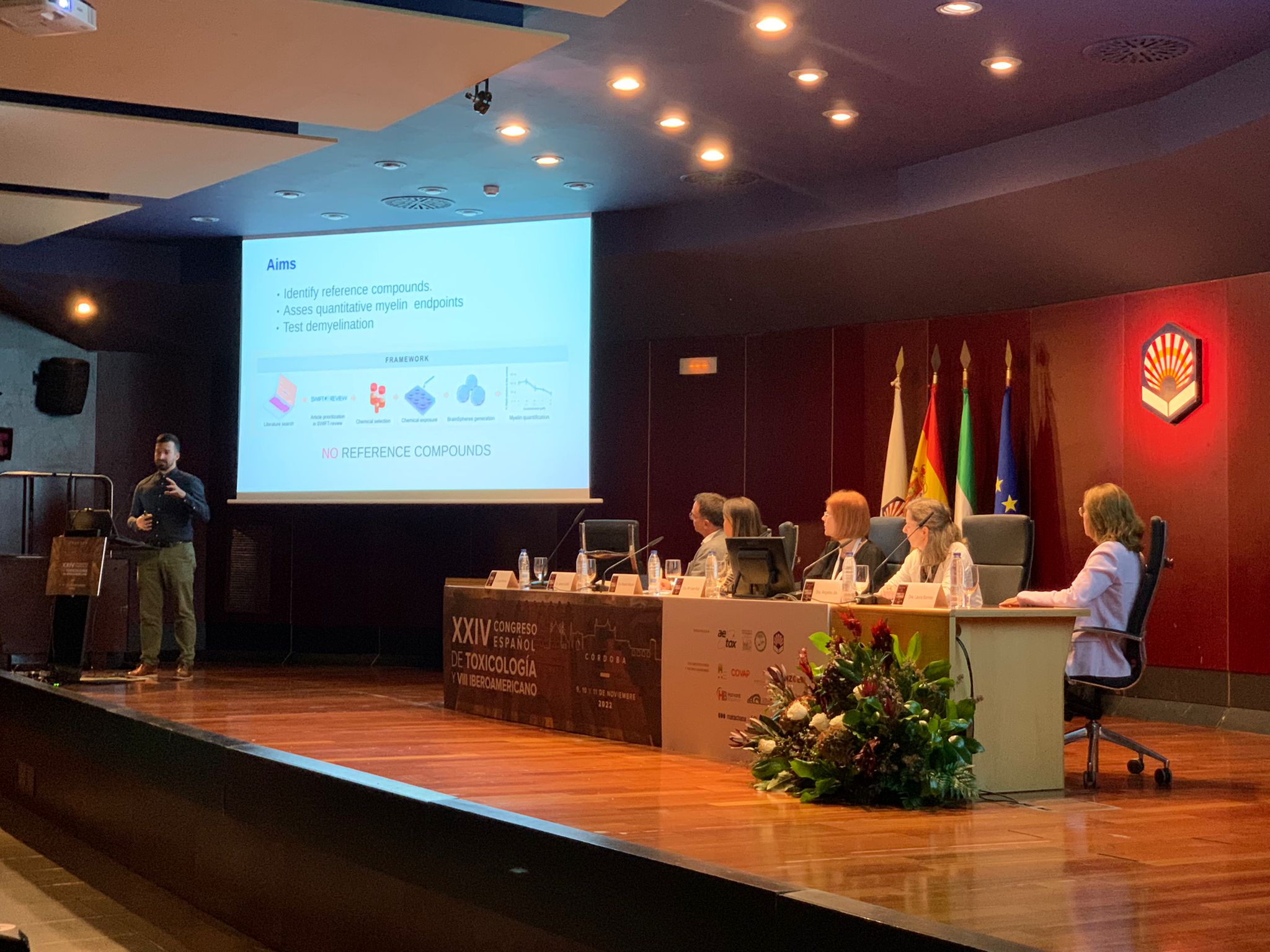 Magisterial conferences of “high scientific level” during the XXIV Spanish of Toxicology and VIII Ibero-American Congress