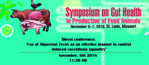 Conference on Alquernat Zycox at  the Gut Health Symposium