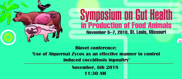 Conference on Alquernat Zycox at  the Gut Health Symposium