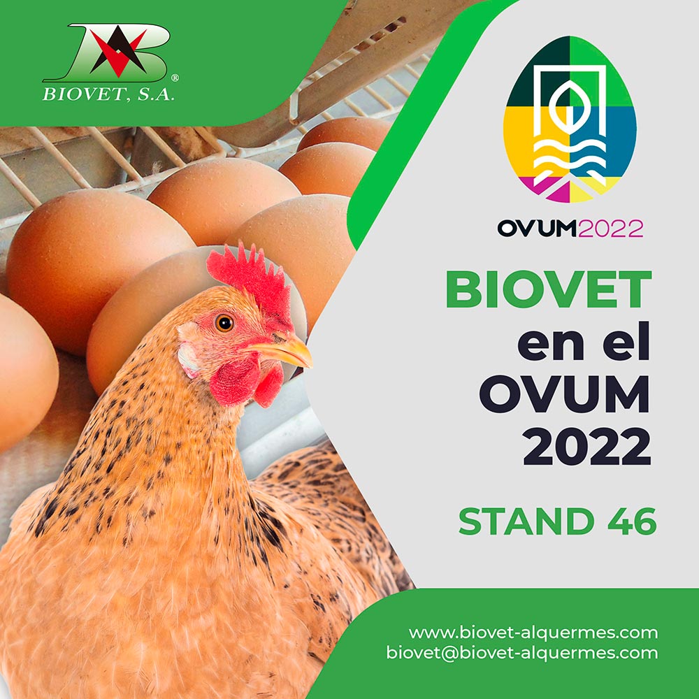 Biovet participará en el 27º Congreso Latinoamericano de Avicultura (Ovum 2022)
