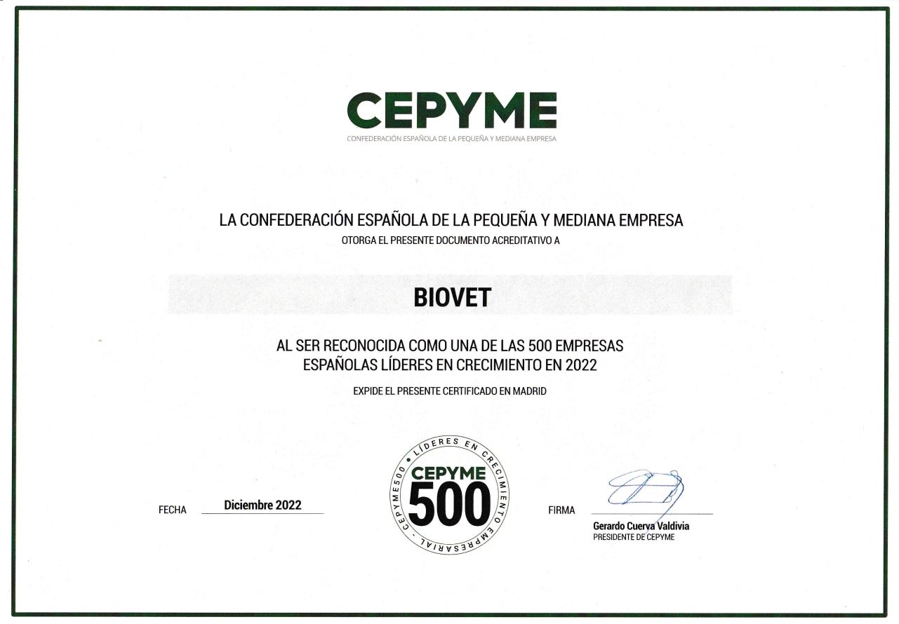 Reconocimiento CEPYME