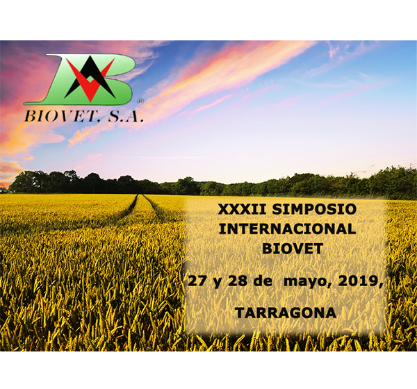 32º Simposio Internacional de Biovet S.A. 27 y 28 de mayo Tarragona