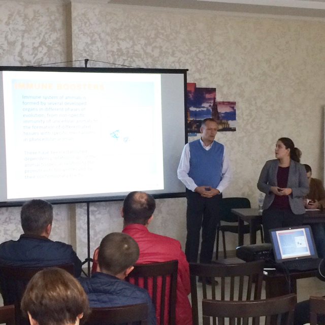 Biovet participa en un seminario de Porcicultura en Kiev