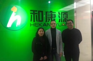 Visita técnica a una granja de patos en China