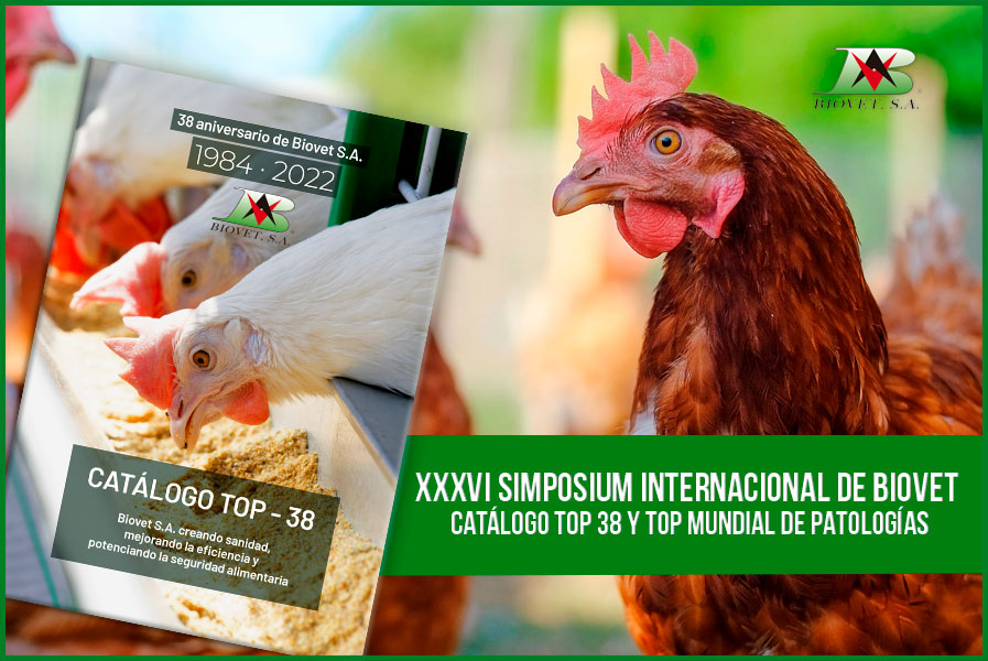 XXXVI Simposium Internacional de Biovet: Catálogo TOP 38 y Top mundial de patologías