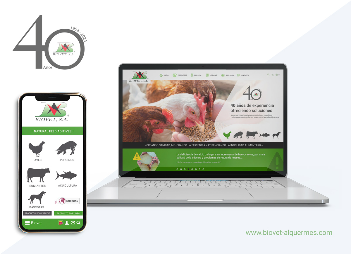 Nueva plataforma web de Biovet: una solución ágil y eficiente para dar soluciones a los desafíos en producción.