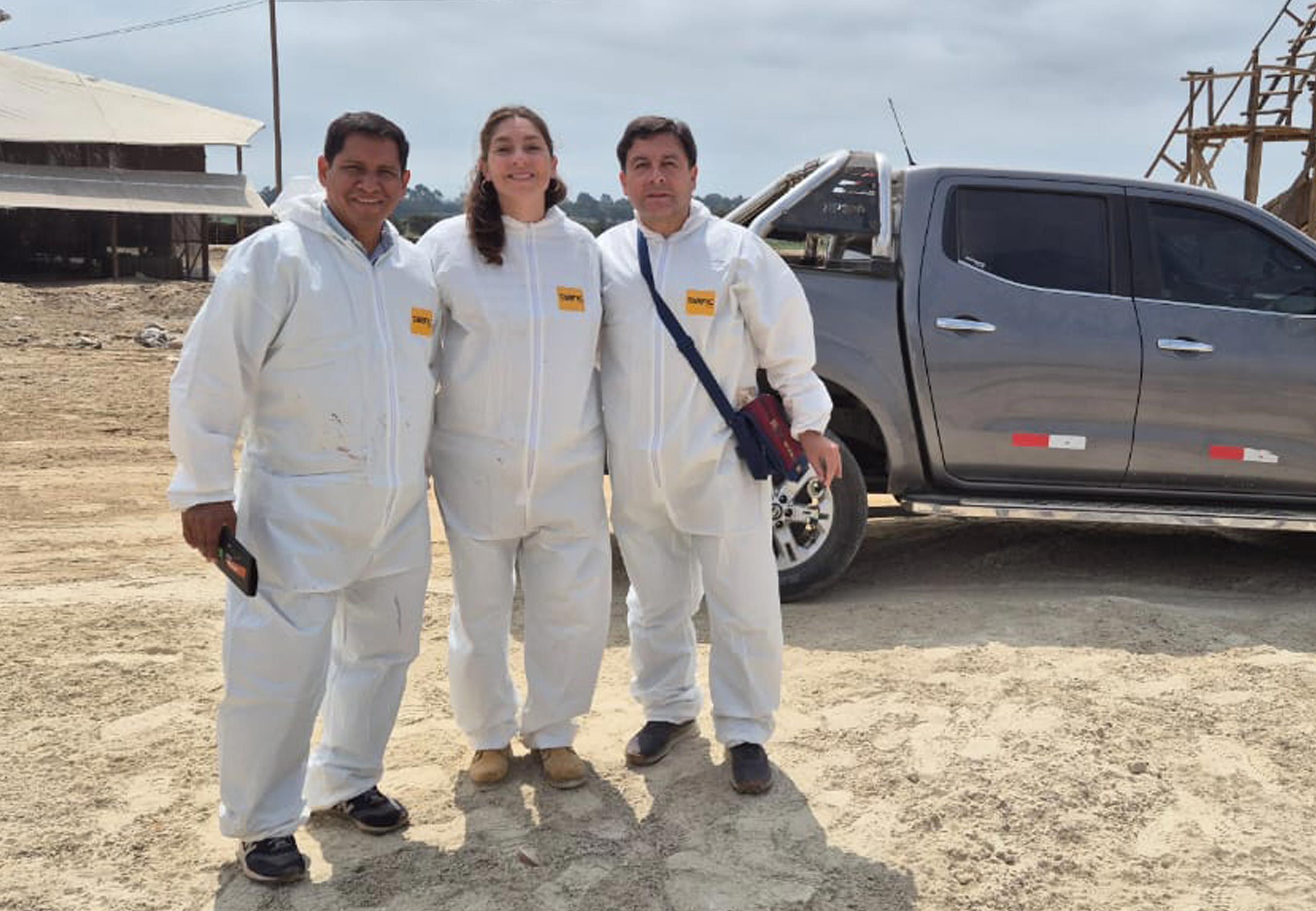 Biovet y Adivet realizan visitas técnicas en Perú