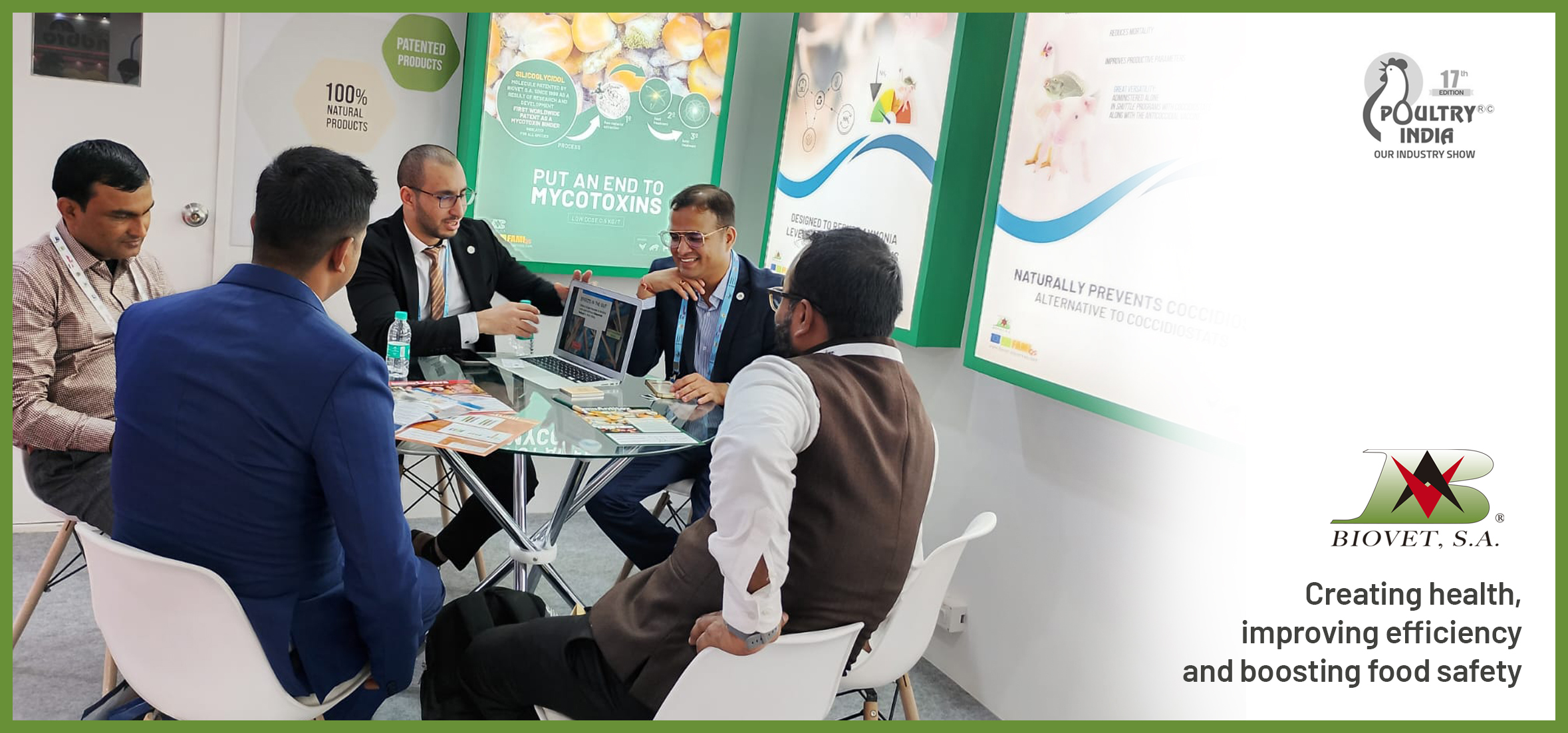 Biovet S.A. at Poultry India 2025: three intense, productive days full of opportunities