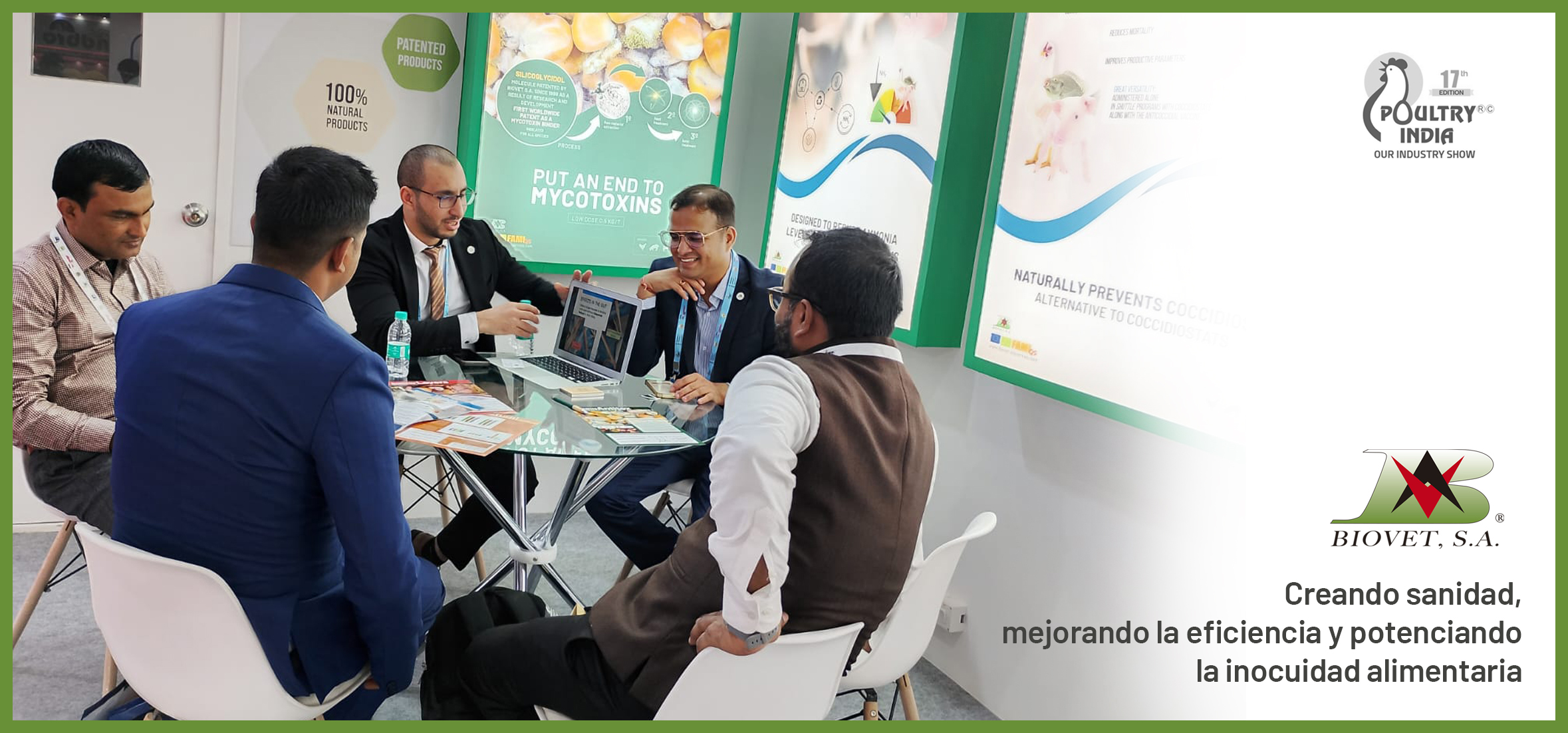 Biovet S.A. en Poultry India 2025: tres días intensos, productivos y llenos de oportunidades