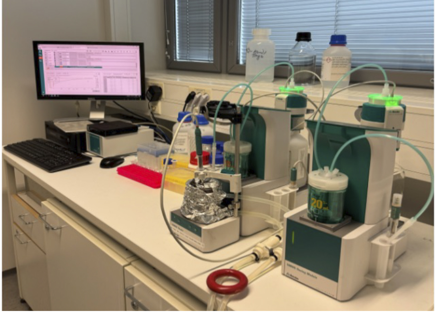 simulador del sistema gastrointestinal desarrollado por la Univ. Helsinki. 